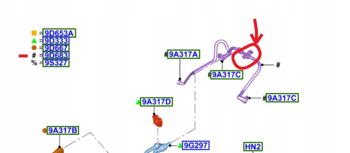 фото №3, Преобразователь давления топлива ford c-max energi mustang 2.3 eb