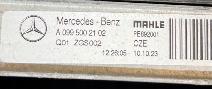 фото №10, Ідеальний kpl pas підсилювач радіатор вентилятор mercedes w214 350 benzyna1