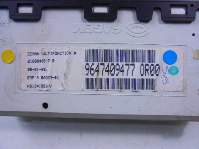 фото №9, Citroen c3 i дисплей радио 02-05 5d ph1 sagem 21669465-7