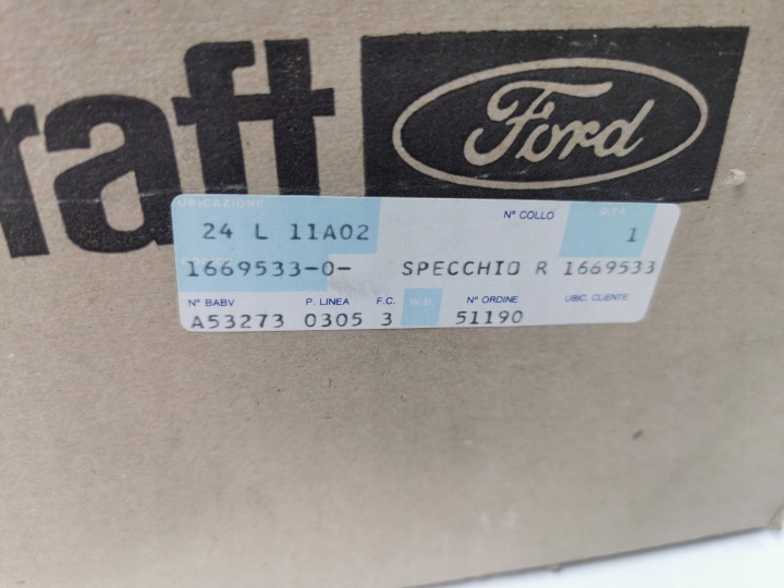 фото №8, Зеркало левое ford escort 1997- oem номер 1669533