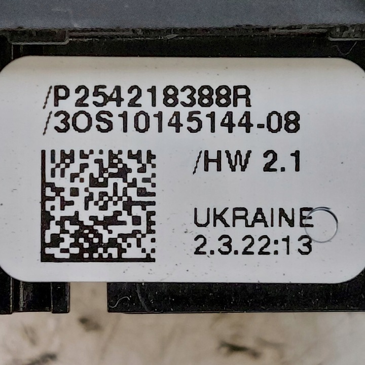 фото №8, Renault arkana панель переключатель стекло зеркал левый 220629-a1-1214