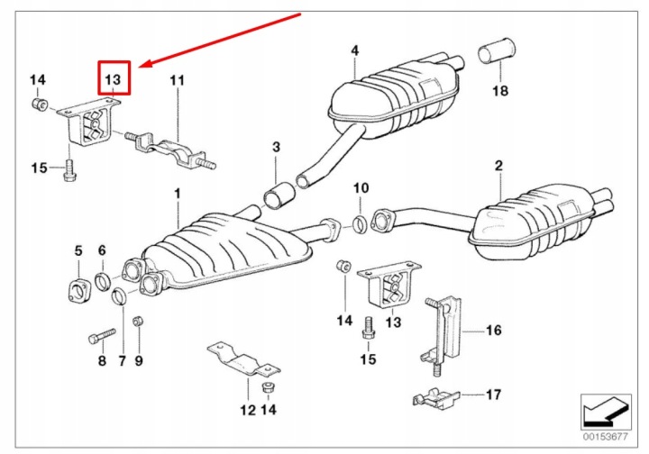 фото №9, Bmw 3 e36 гумові кріплення системи випускного 1723101 18211723101
