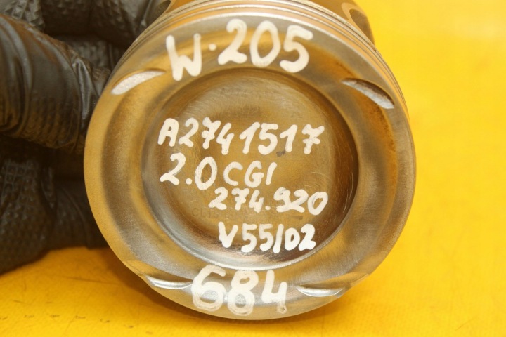 фото №9, Поршень mercedes w205 w117 w212 w213 274.920 2.0 cgi a2741517 v55/02 0835134