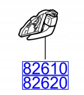 фото №1, Ручка двері водія hyundai ix35 2013-2015