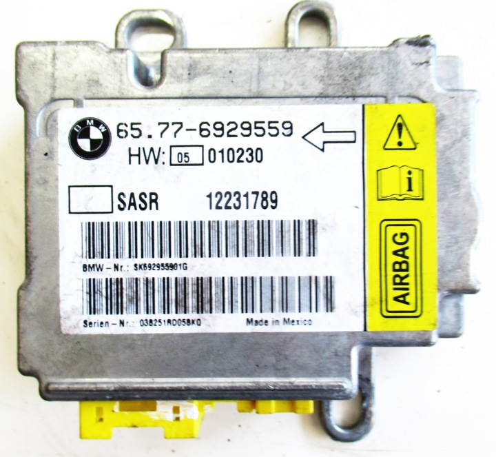фото №6, Bmw 7 e65 модуль датчик подушка безопасности перед