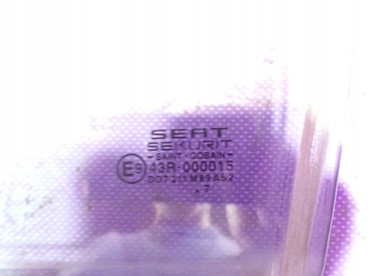 фото №2, Seat cordoba ii 6l sedan 03-09 стекло дверная правый зад правая задняя