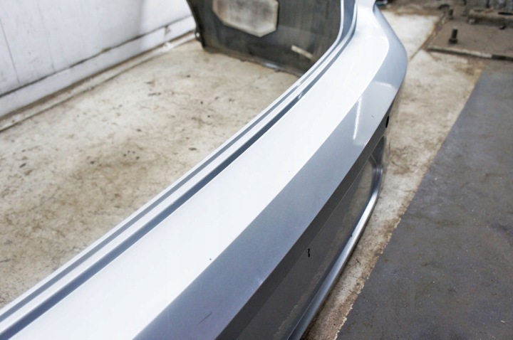 фото №9, Rn005 vw passat b8 viii ^ задний бампер reflex серебряный металлик la7w/8e
