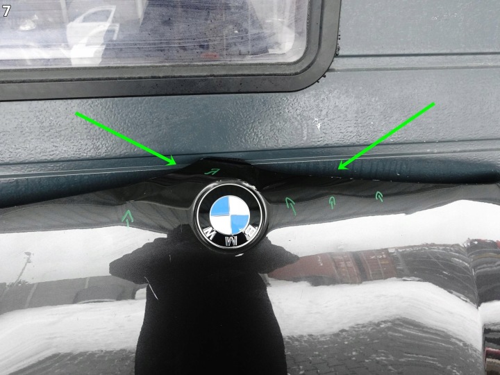 фото №8, Bmw x3 g01 f97 x4 g02 f98 18-24 lci рестайлінг капот кришка двигуна перед