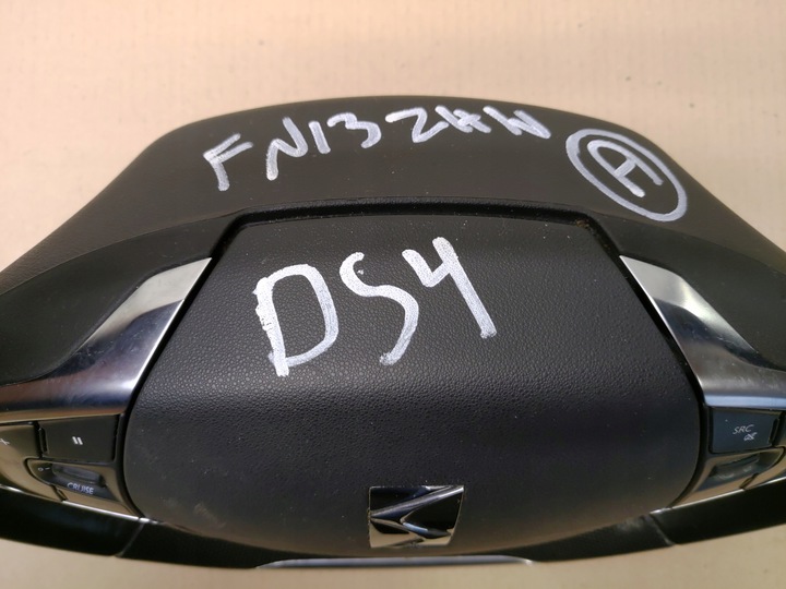 фото №13, Руль + подушка мультифункция кожа citroen ds4 годы 2010-2015