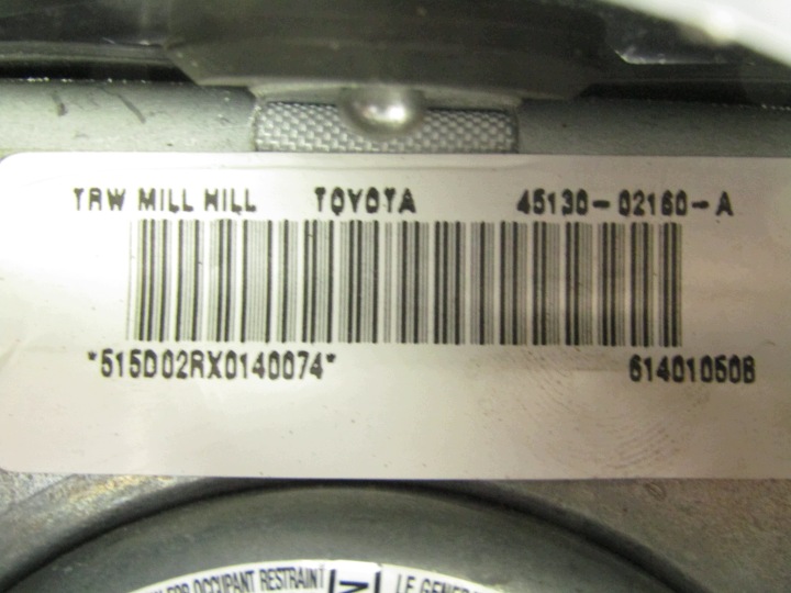 фото №7, Toyota corolla 9 e12 руль комплектная 02-04 5d hb 45130-02160