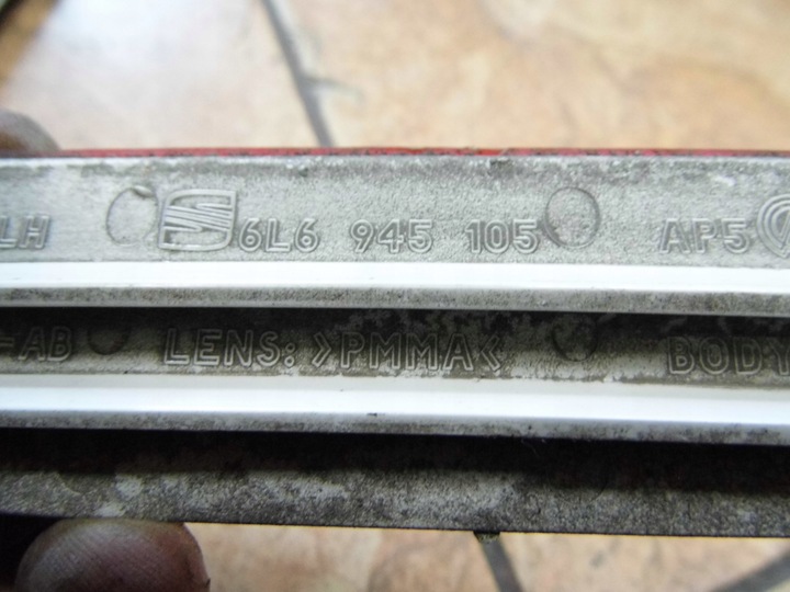 фото №5, Ibiza iii 1.4tdi 06' відбивач бампера зад 6l6945106