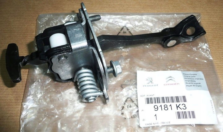 фото №1, Ограничитель дверь citroen c4 picasso перед 9181.k3