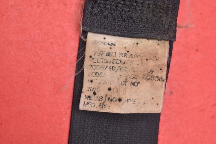 фото №6, Pas безопасности средний зад tki-ab0-eg538 nissan micra k13 10-13