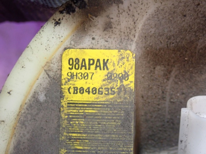 фото №8, Ford focus i mk1 98-04 1,8 116km насос пального 98apak 5 pin