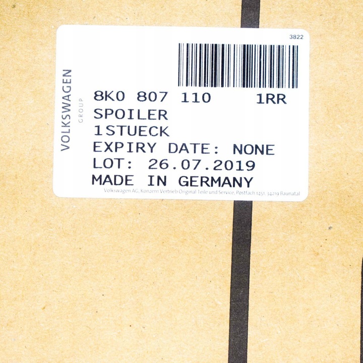 фото №8, New audi a4 s4 b8 передний бампер решётка спойлер 8k0807110 1rr