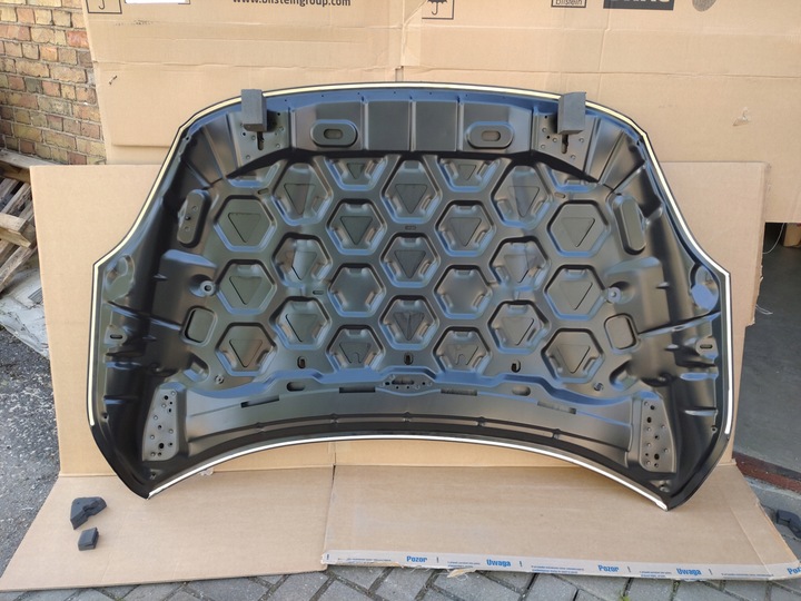фото №8, Капот крышка двигателя volvo v40 ii 2 2012- 19 алюминиевый