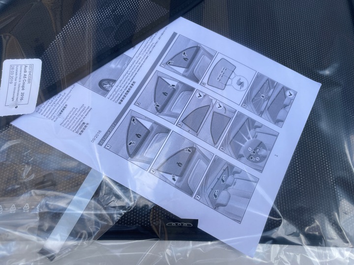 фото №6, Защитные накладки передний солнце 8w6064160 audi a5 s5 rs5 f5 8w купе оригинальные новое