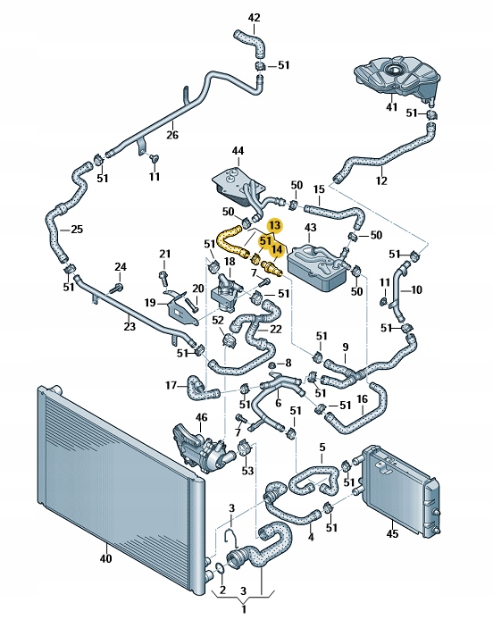 фото №3, Шланг жидкости охлаждающей audi s8 d3 оригинал aso