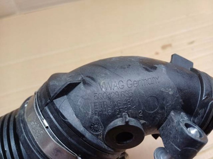 фото №5, Труба шланг повітря tiguan ii 2 5na 5qa129654g 5q0129653