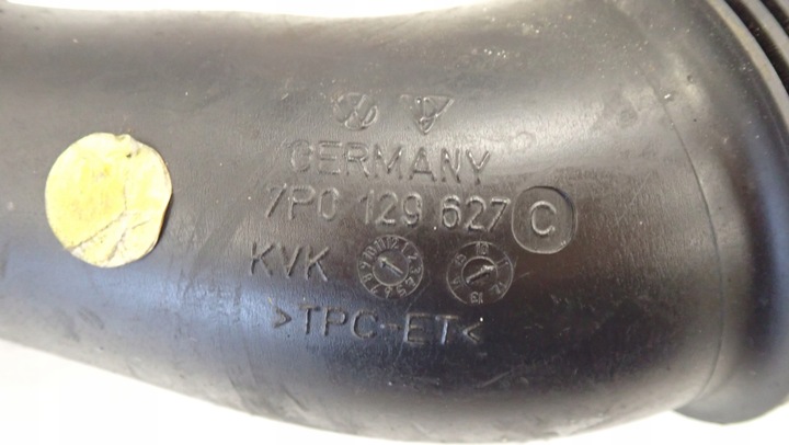 фото №5, Труба шланг впуск повітря porsche cayenne 7p0129627c