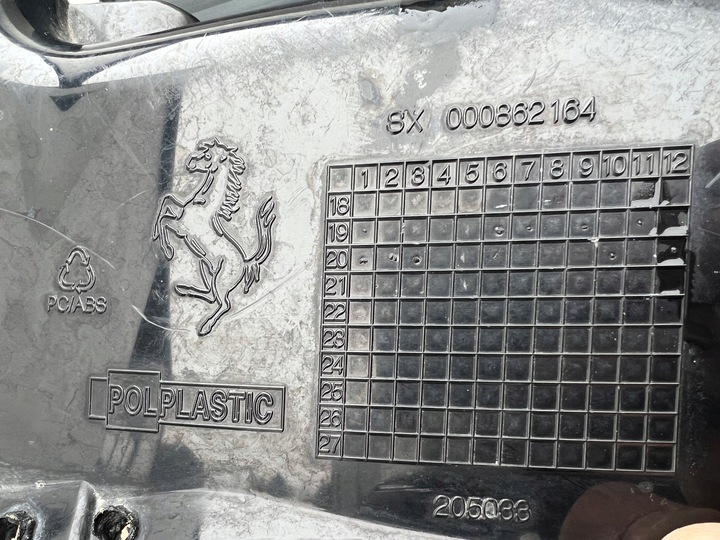 фото №3, Планка накладка накладка бампера спойлер ferrari