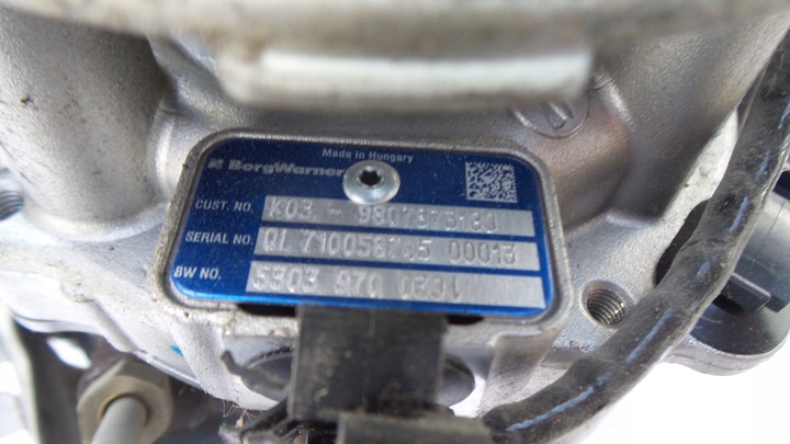 фото №8, Турбина turbo ford kuga 53039700394 borgwarner mk2