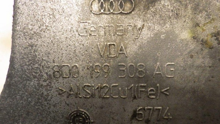 фото №6, Лапи двигателя кронштейн skoda superb i 1.9 tdi 8d0199308ag