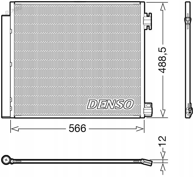 фото №8, Радіаторів кондиціонера denso dcn46026