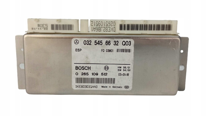 фото №1, Модуль блок керування esp 0325456632 0265109512 mercedes w211 q02