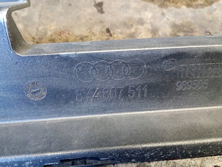 фото №16, 8y0807511 бампер зад audi a3 8y sportback 20- срібний