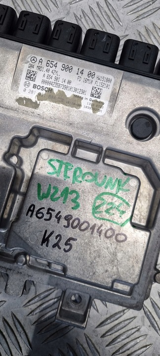 фото №11, Mercedes w213 блок керування комп'ютер двигуна a6549001400