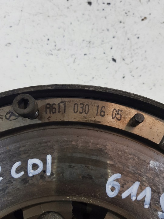 фото №13, Колесо двомасовий a6110301605 mercedes w203 2.2cdi