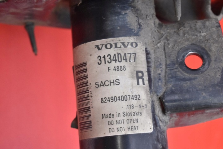 фото №6, Амортизатор правий перед 31340477 volvo xc60 1 i 2.0 d d4 181 km рестайлінг 13-17