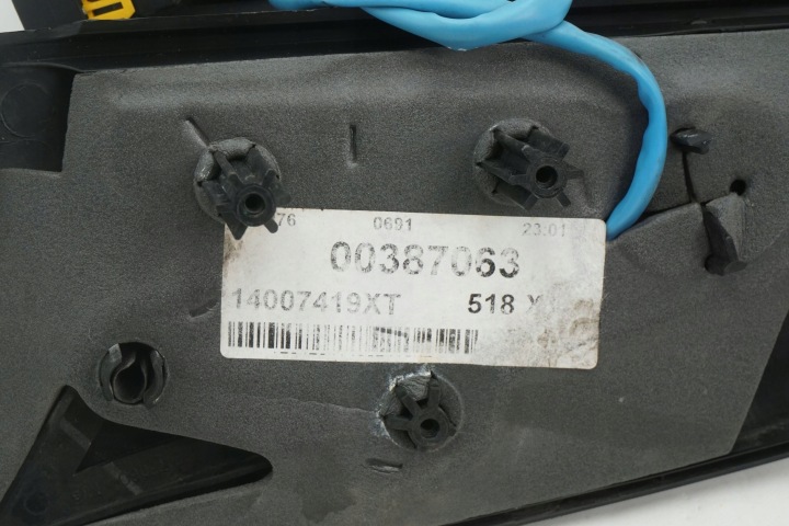 фото №11, Дзеркало ліве 7 pin peugeot partner 14007419xt 0205030