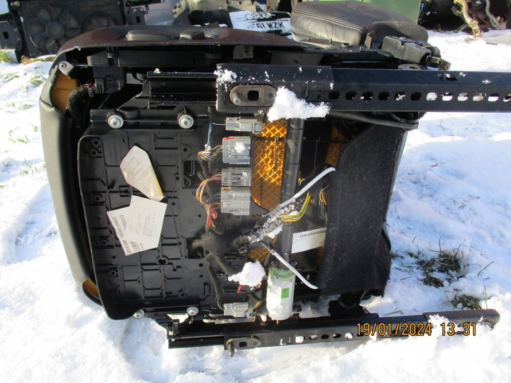 фото №13, Jaguar xf x250 2008-2011 r- сиденье левый ,электрический ,с подогревом