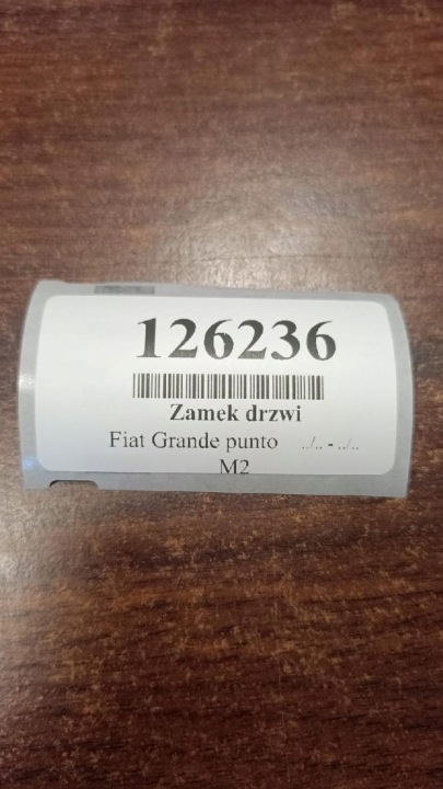 фото №8, Fiat grande punto замок дверь правая перед 55702904