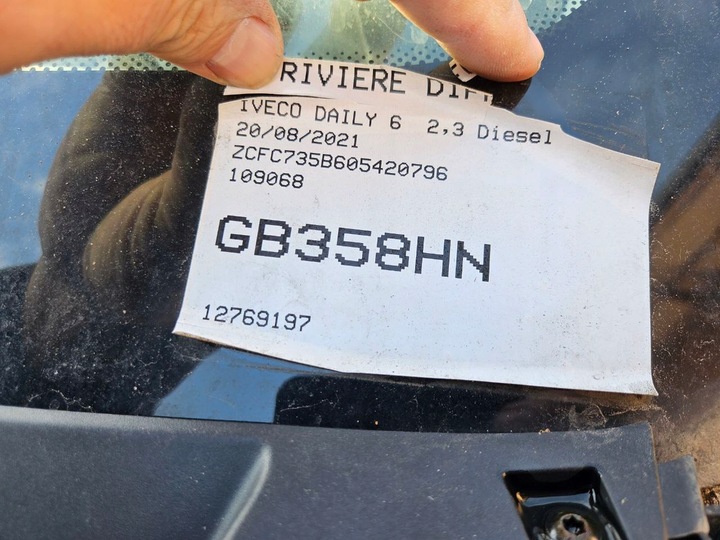 фото №7, Двигатель iveco daily 2.3 евро 6 f1agl411c f202 комплектный 2021 10900km доставка