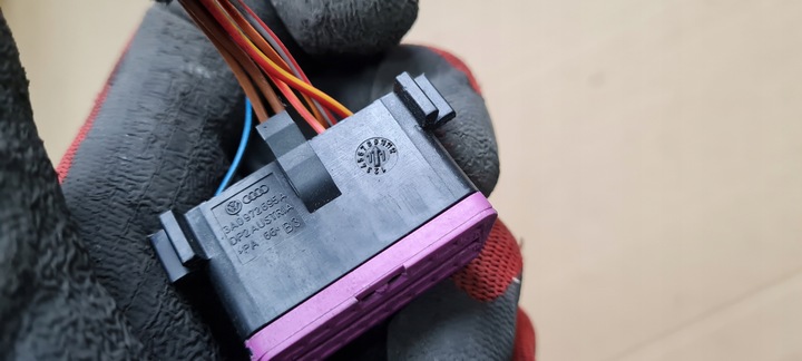 фото №6, A7 4g s7 гнездо штекер obd 3a0972695a соединитель a6 c7 4g