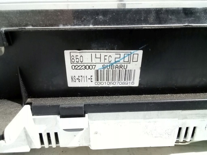 фото №6, Subaru forester i спидометр приборы 0223007
