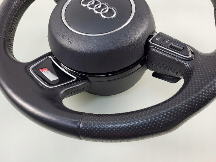 фото №15, Audi a4 b8 рестайлінг s-line кермо багатофункціональна з пелюстки подушка безпеки