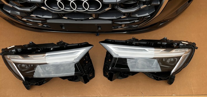 фото №8, Audi q7 4m s-line рестайлинг ii 2025 55 tfsi перед комплектный лампы matrix ly9t