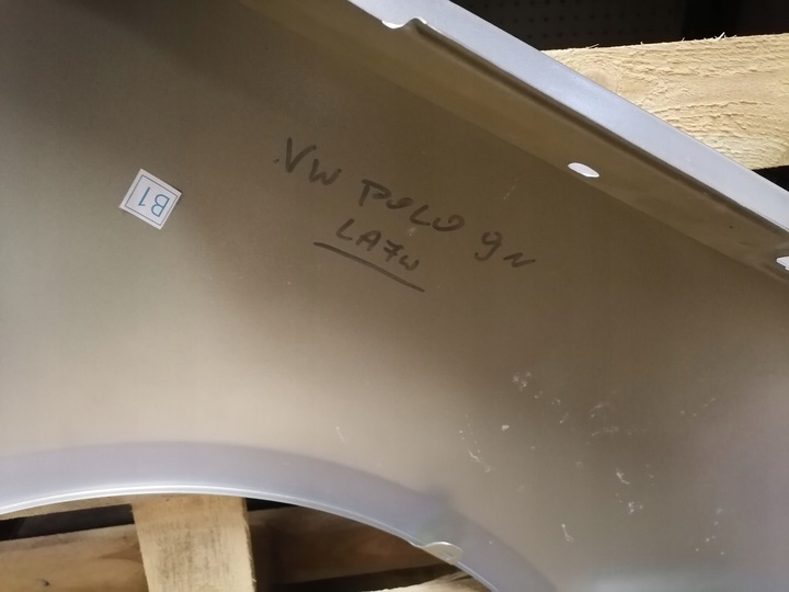 фото №9, Крило лівий перед volkswagen polo 9n la7w ryska