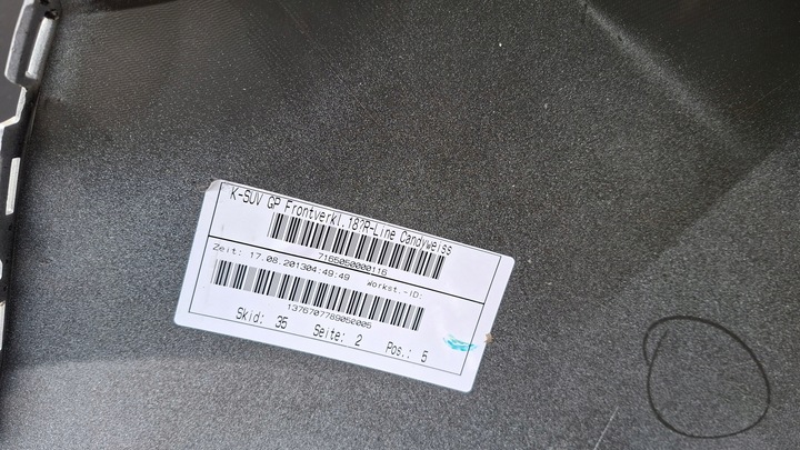 фото №10, Бампер перед переднє vw tiguan 5n0 рестайлінг r-line 5n0805903t pod розпилювач 6xpdc