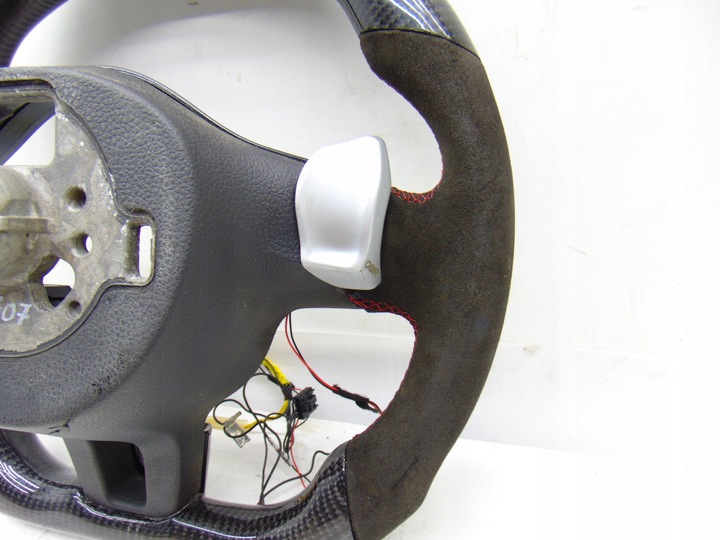 фото №12, Руль карбон led монитор 30 edition vw golf v gti passat cc golf vi