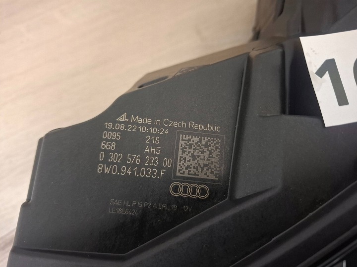 фото №8, Фара, фара ліві перед audi a4 s4 b9 8w0941033f, повний led