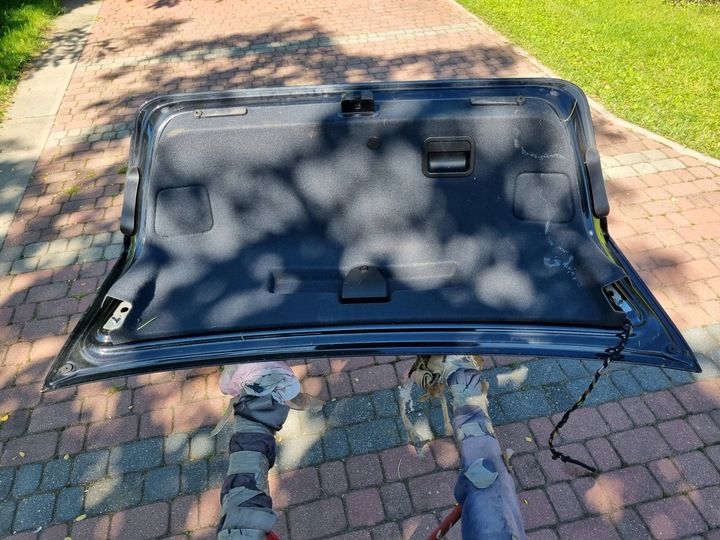 фото №12, Audi a6 c7 sedan крышка крышка багажника зад цвет: lz9y чёрный оригинал!