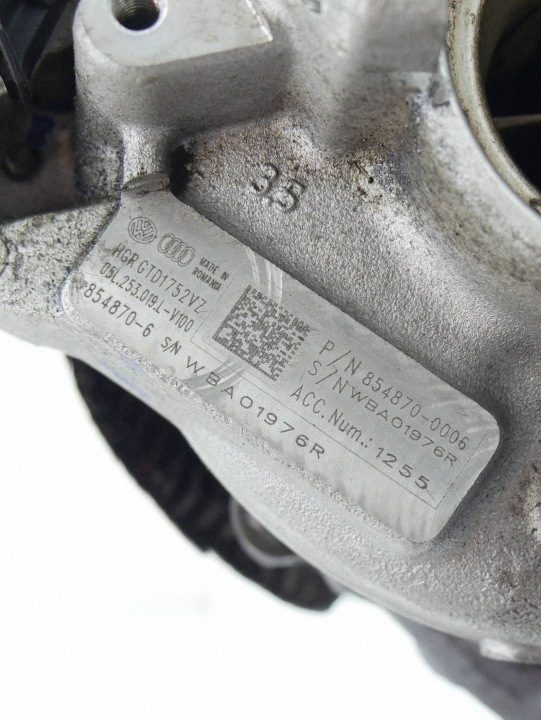 фото №7, Turbosprężarka турбіна audi a6 c8 2.0 tdi 05l253019l