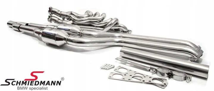 фото №9, Колектор schmiedmann bmw e46 320i 323i 325i 328i 330i m52 m54 +каталізатори