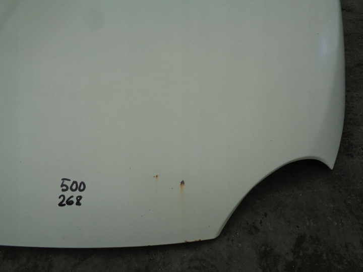 фото №9, Капот fiat 500 2007- біла код 268
