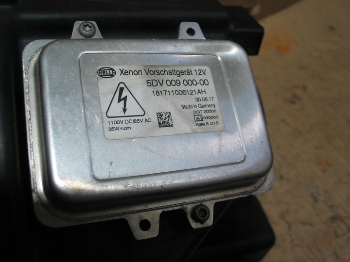 фото №15, Лампа левый перед ксенон преобразователь mercedes g класс 2 ii w463 европа